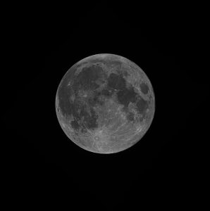 Vollmond 31.01.2018 - monochrom - G