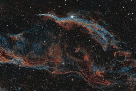 NGC 6960 the Western Veil Nebula